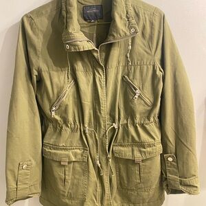 Miss London Jacket in Olive